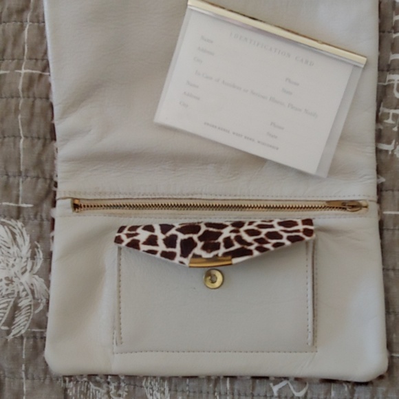 Vintage Wallet Giraff leather print - Picture 5 of 5